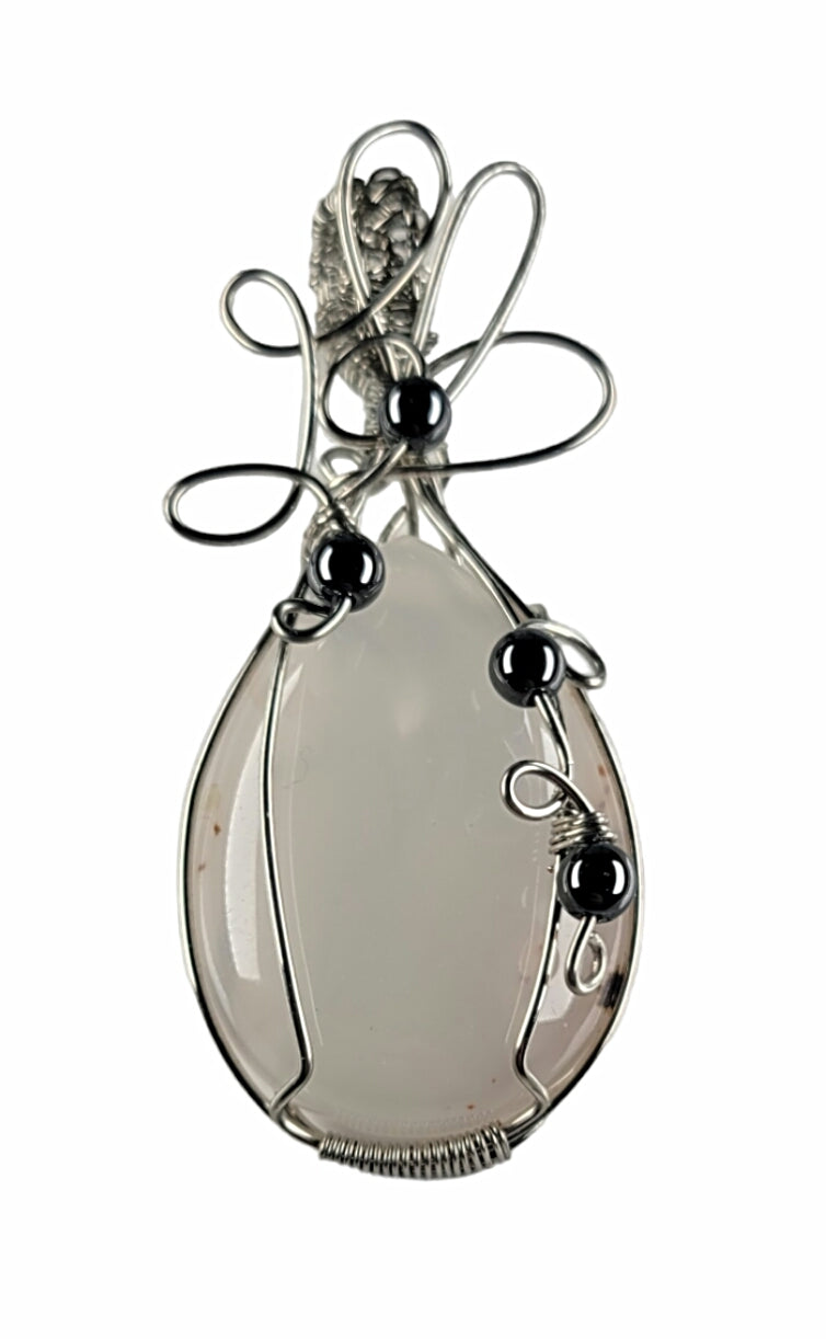 Wire Wrapped Montana Mossed Agate