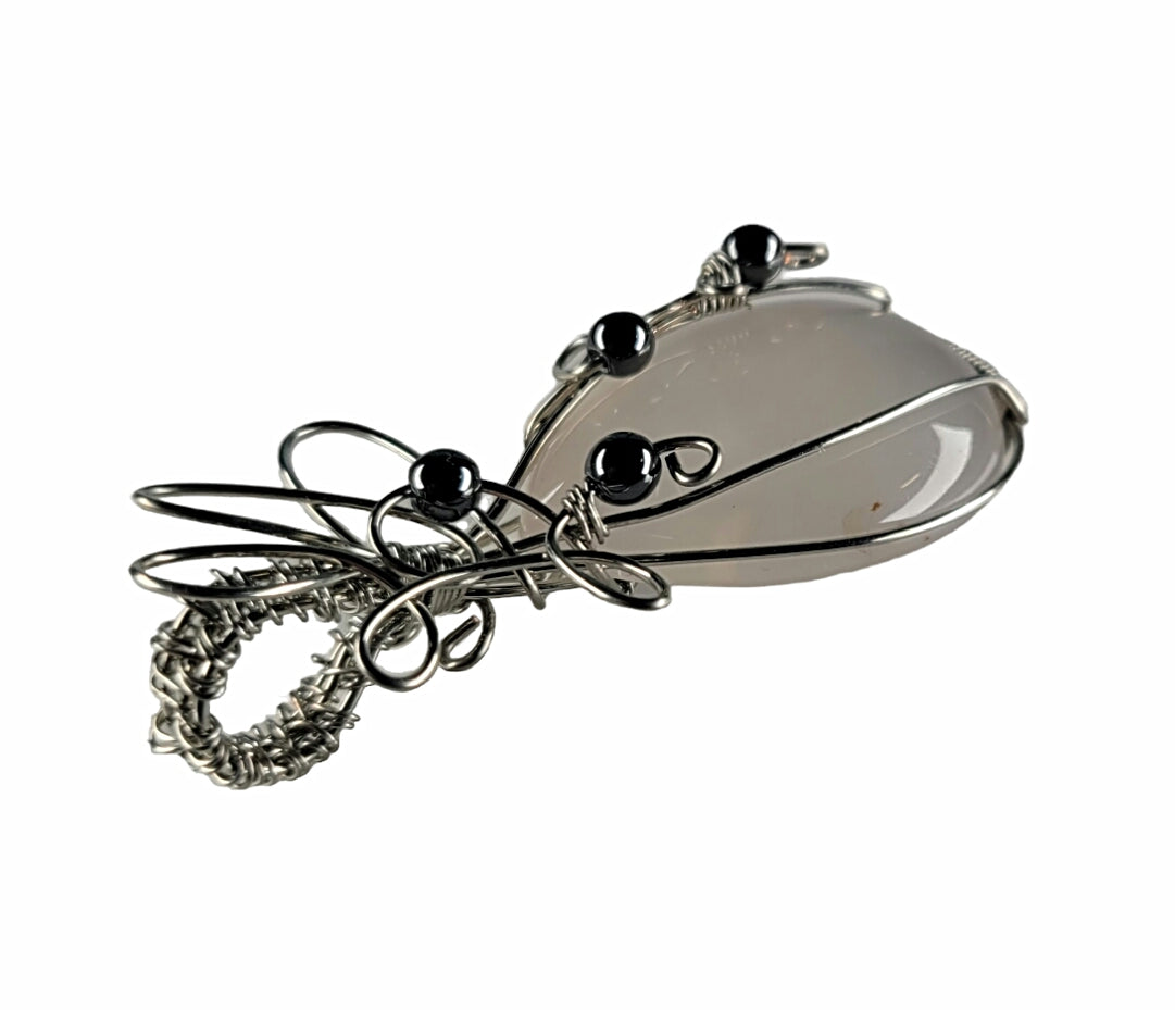 Wire Wrapped Montana Mossed Agate